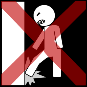 kick wall